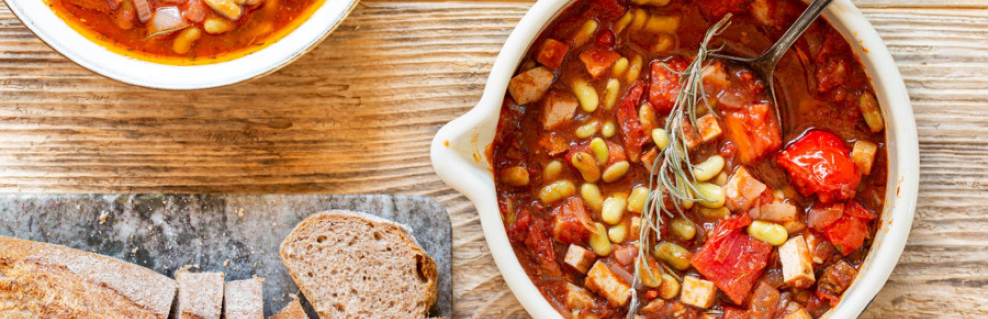 Bohnensuppe 