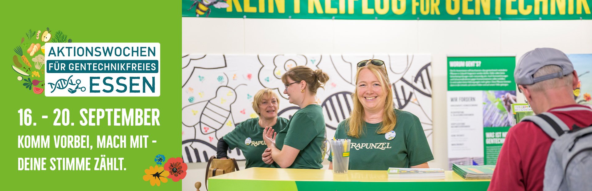 Aktionswochen gentechnikfreies Essen