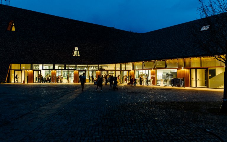 Rapunzel Welt bei Nacht
