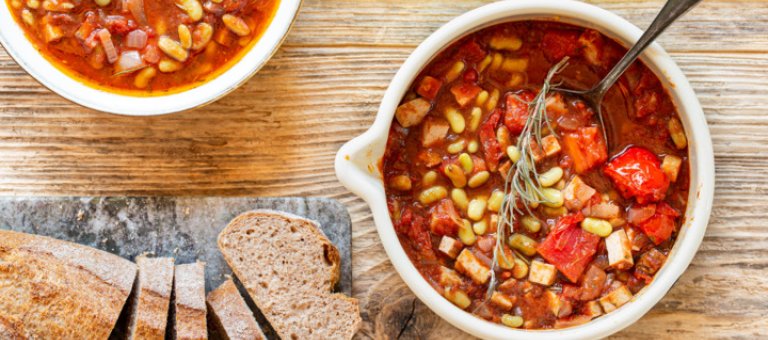 Bohnensuppe 
