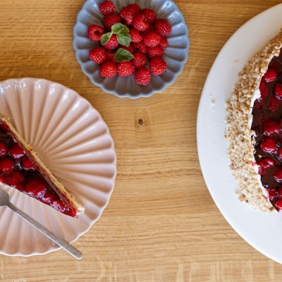 Himbeerkuchen